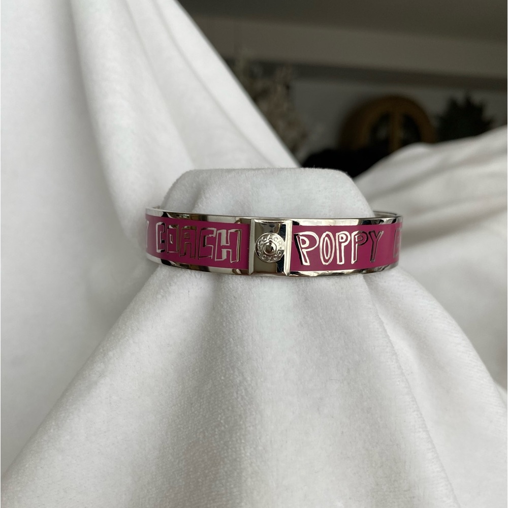 NWOT Coach Poppy Vintage Bangle Vintage - Picture 2 of 14